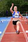 Triple Jump, 2026 North Eastern Track and Field Champs, Shildon, County Durham. Photo: David T. Hewitson/Sports for All Pics